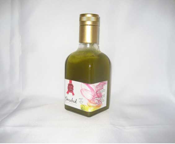 Aceite de oliva virgen extra ahumado
