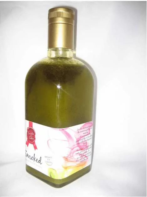 Aceite de oliva virgen extra ahumado