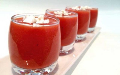 Receta de Gazpacho de fresas