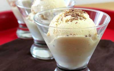 Receta de Helado de Crema de Orujo