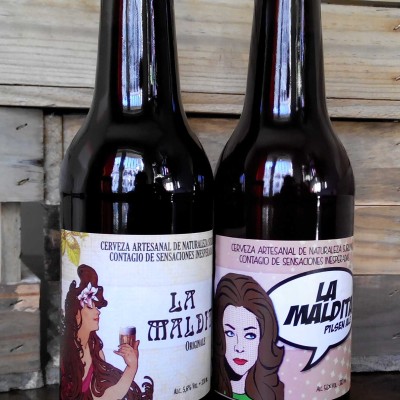 Cerveza Artesanal La Maldita, pack degustación Originale - Pilsen Ale
