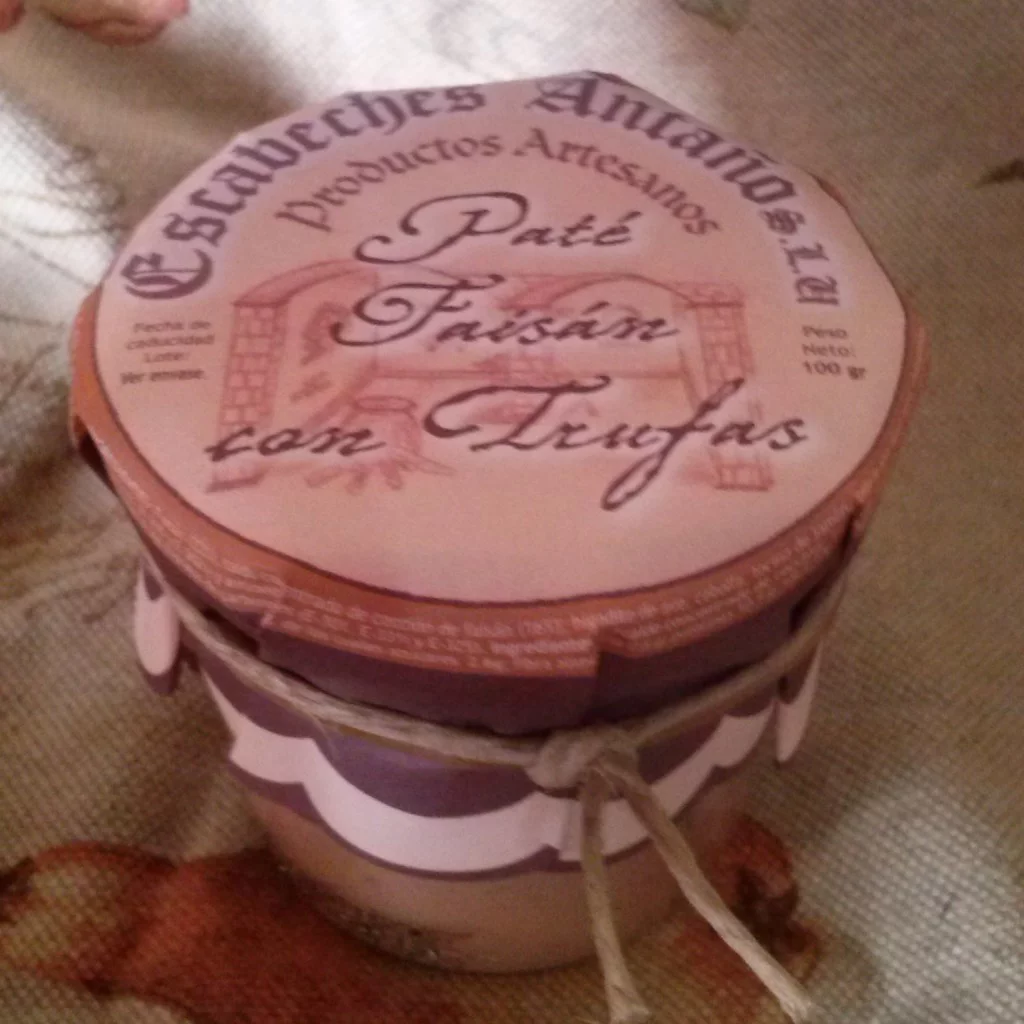 Comprar Paté de Faisán con Trufas. Elaboración artesanal de Escabeches Antaño. Receta Tradicional. Producto Gourmet de Albacete, Castilla – La Mancha
