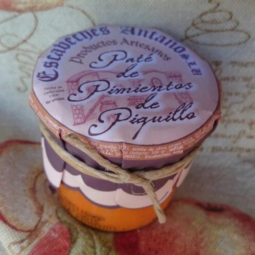 Comprar Paté de Pimientos del Piquillo. Elaboración artesanal de Escabeches Antaño. Tradicional. Producto Gourmet de Albacete, Castilla – La Mancha