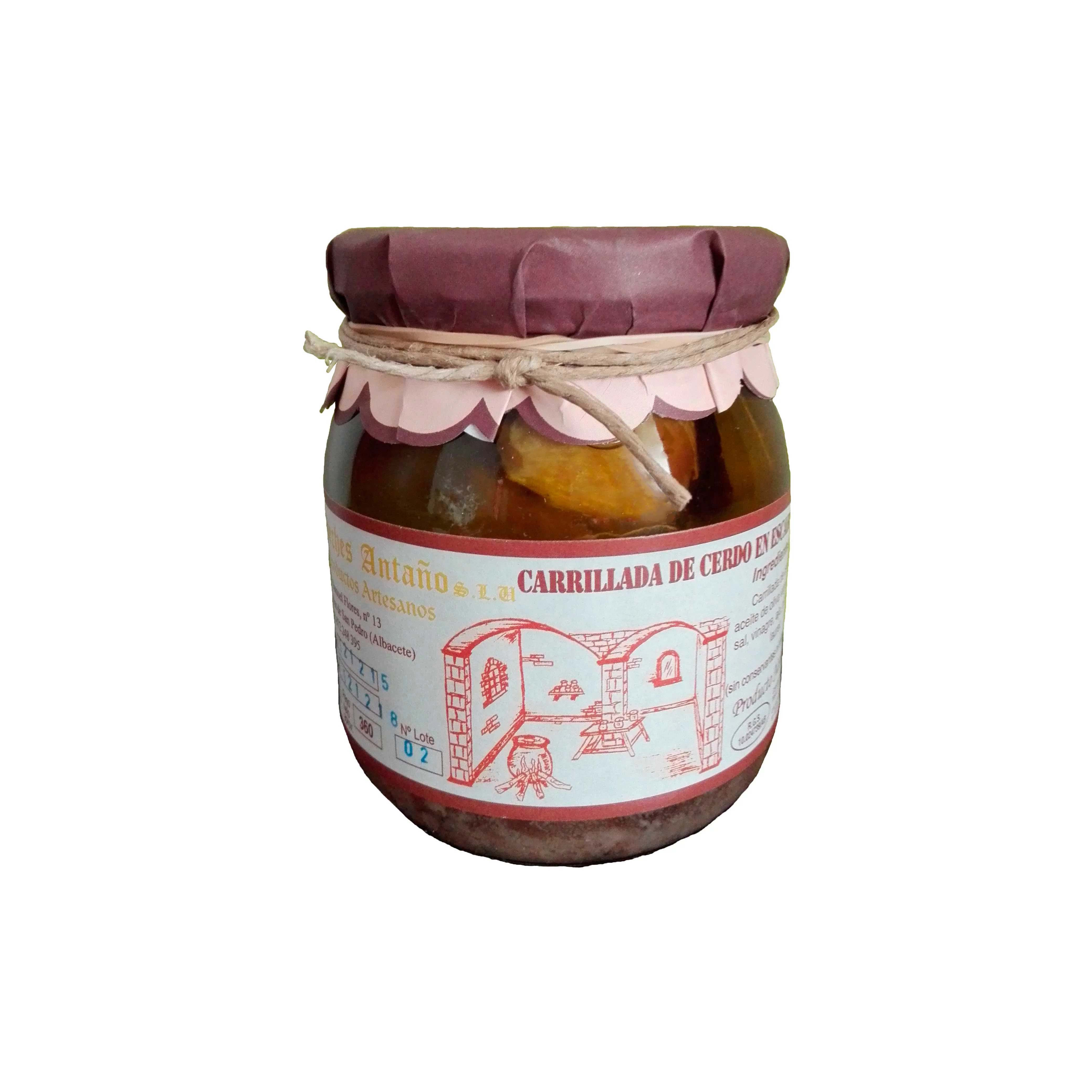 Comprar Solomillo de Cerdo en escabeche de Escabeches Antaño, elaboración artesanal. Receta tradicional. Producto Gourmet de Albacete, Castilla – La Mancha