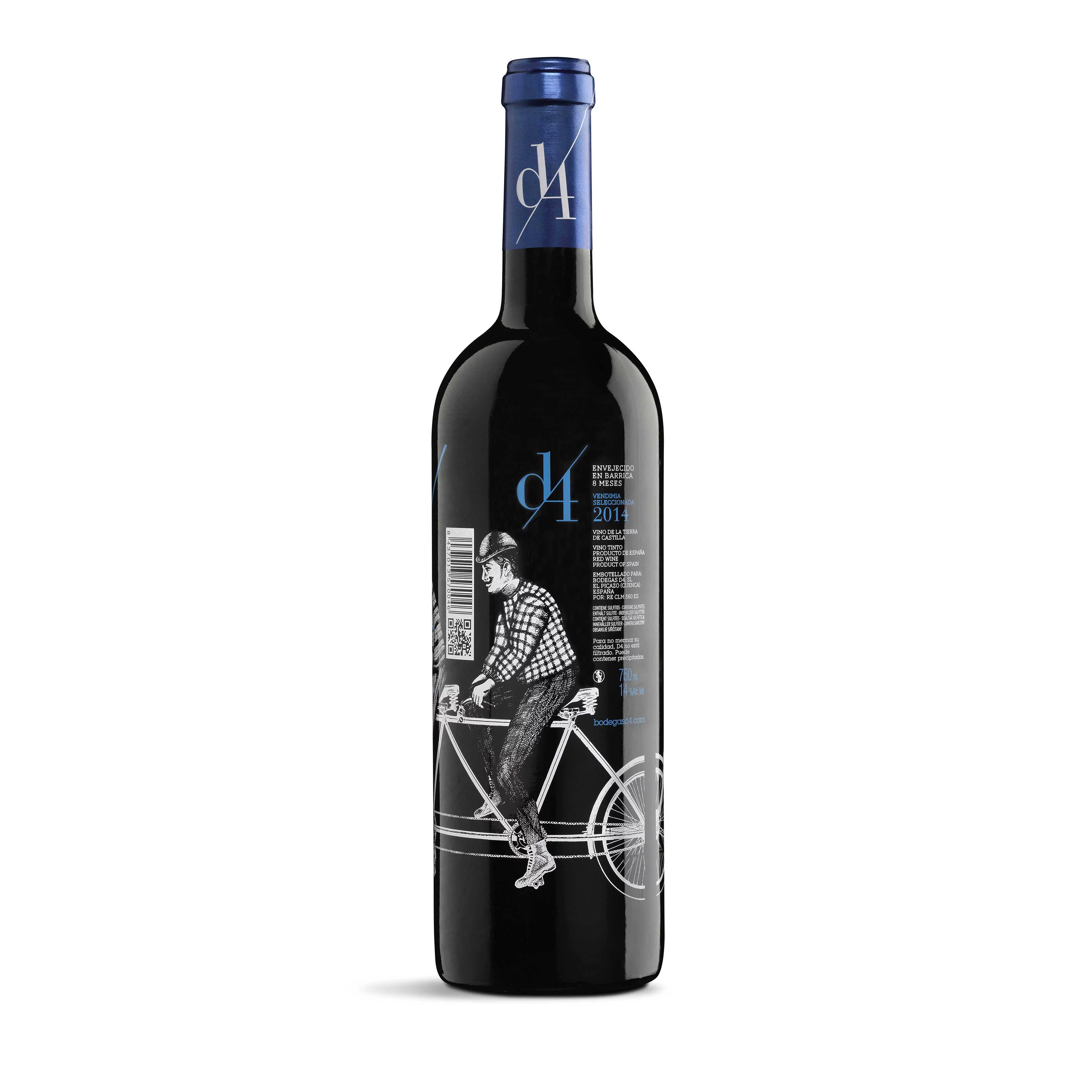 Comprar Vino Tinto de Autor, Monociclo. Uvas Tempranillo y Petit Verdot. I.G.P. Vinos Tierra de Castilla. Producto Gourmet Cuenca. Delicatessen Castilla-La Mancha