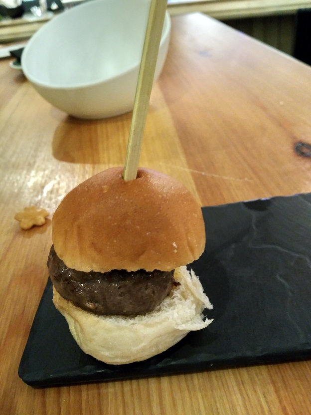 Restaurante TRES60 - Mini hamburguesa